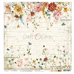 Бумага 30х30 см "Rays of Sunshine 03" (CraftO'clock)