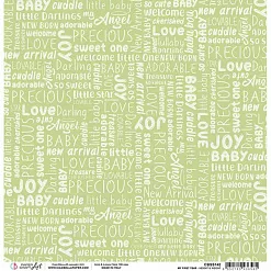 Бумага "My First Year. Height & Weight" (Ciao bella)