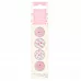 Набор пуговиц "Spots & Stripes Pastels", цвет нежно-розовый (DoCrafts)