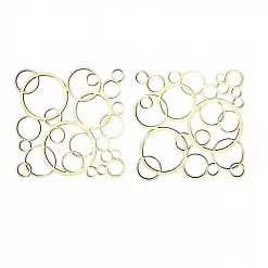 Набор деревянных украшений "Пузыри" (ScrapBerry's) Набор деревянных украшений "Пузыри" (ScrapBerry's)