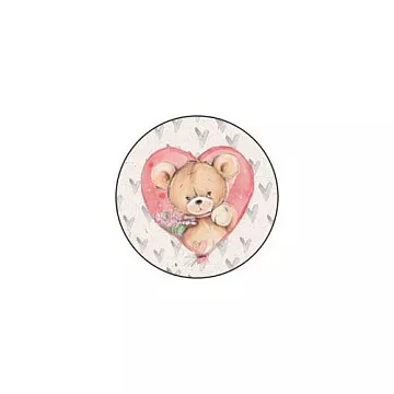 Фишка "Медвежата. Пусть сбываются мечты. Сердце" (ScrapMania)