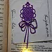 Нож "Фигурные коньки", 5х4,5 см (Scrapfriend)