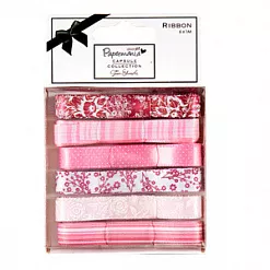 Набор лент "Parkstone pink. Очарование розового" (DoCrafts)
