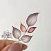 Набор высечек из ткани "Утренняя роза", 27 шт (RozeFlowers)
