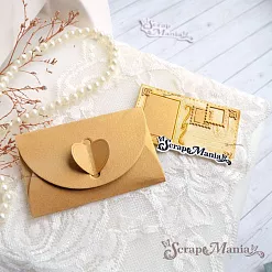 Нож "Конверты. До востребования", 12х14 см (ScrapMania)