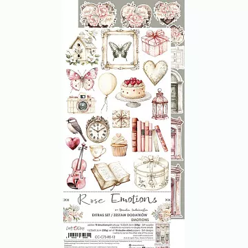 Набор бумаги 30х15 см "Rose emotions. Emotions", 18 листов (CraftO'clock)
