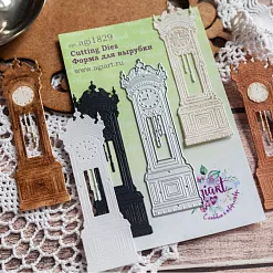 Нож "Старый замок. Часы", 2,9х10 см (AgiArt) Нож "Старый замок. Часы", 2,9х10 см (AgiArt)