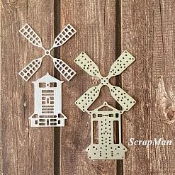 Нож "Мельница", 6,5х5,5 см (Scrapman)