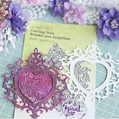 Нож "Бельведер. Романтическая рамка", 9,8х8,3 см (AgiArt)