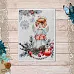 Тканевая карточка "Румяный Новый Год. Ангелок" (ScrapMania)