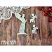 Чипборд "Греческая богиня с ангелочками 2371" (Fantasy)