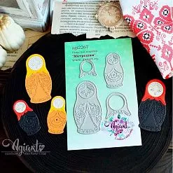 Нож "Матрешки", 3,6х7 см (Agiart)