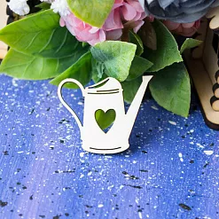 Украшение из чипборда "Лейка" (Лавандовый комод)