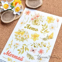 Набор наклеек А6 "Однажды летом" (ScrapMania) Набор наклеек А6 "Однажды летом" (ScrapMania)