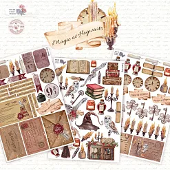 Набор бумаги А5 "Волшебное Рождество. Для вырезания", 9 листов (DreamLight Studio)