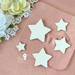 Заготовка для тиснения "Звездочки", 4,2 см (LeoMammy) Заготовка для тиснения "Звездочки", 4,2 см (LeoMammy)