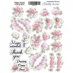 Наклейки 16х21,5 см "Shabby dreams" (Фабрика Декору) Наклейки 16х21,5 см "Shabby dreams" (Фабрика Декору)