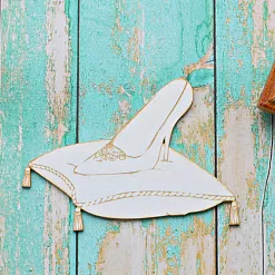 Украшение из чипборда "Туфелька" (ScrapКрым)