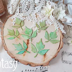 Нож "Листики клёна 1544", 2,2х4,7 см (Fantasy)