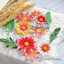 Нож "Ситцевое лето. Главный цветок", 3х6,7 см (ScrapMania)