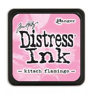 Штемпельная подушечка мини Distress Ink "Kitsch Flamingo" (Ranger)