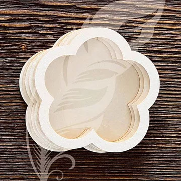 Набор украшений из чипборда "Шейкер. Цветок" (ArtLines)