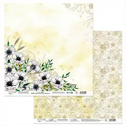 Набор бумаги 30х30 см "Цветочный атлас. Анемоны", 7 листов (Mr.Painter) Набор бумаги 30х30 см "Цветочный атлас. Анемоны", 7 листов (Mr.Painter)