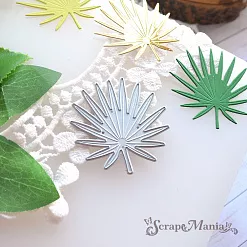 Нож "Индийская пальма" 4,9х5,2 см (ScrapMania)