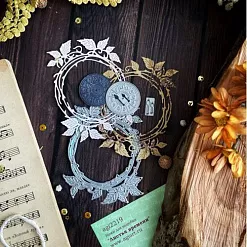 Нож "Листья времени", 10,7х7,5 см (AgiArt)