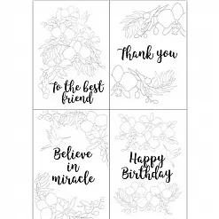 Набор карточек "Wild orchid" на английском (Фабрика Декору)