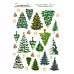 Скрап-карта А4 "Ёлочки" (Scrapmama) Скрап-карта А4 "Ёлочки" (Scrapmama)