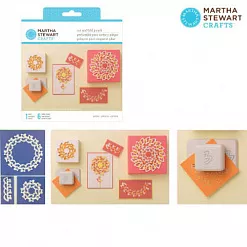 Дырокол магнитный для создания объёмных украшений "Лепестки" (Martha Stewart)