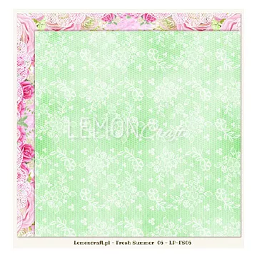 Бумага "Fresh summer 06" (Lemon Craft)