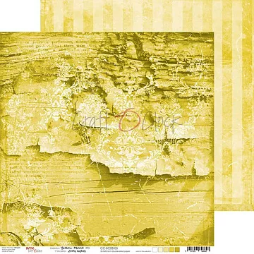 Бумага 30х30 см "Yellow mood 05" (CraftO'clock)