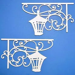 Набор украшений из чипборда "Фонарь" (ПроСвет)
