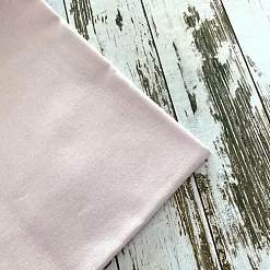 Отрез ткани 50х55 см "Однотонный. Бледно-розовый 2" (Peppy)