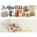 Лист с картинками 10х30 см "СССР. Картинки 3" (ScrapMania)