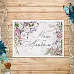 Тканевая карточка "Цветочная вуаль. Наш альбом" (ScrapMania)