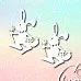 Чипборд "Зайчики 2" (LeoMammy)