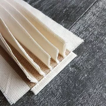 Переплет на 6 разворотов, цвет крафт, длина 25 см, шаг 0,7 см