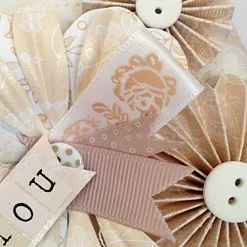 Набор лент "Oyster Blush" (DoCrafts)