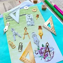 Нож "Для учебы", 3,9х3,6 см (AgiArt)