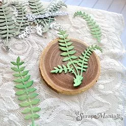 Нож "Остролодочник. Листья", 5х6,8 см (ScrapMania)