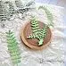 Нож "Остролодочник. Листья", 5х6,8 см (ScrapMania)