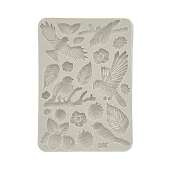 Молд 15х21 см "Forest. Птицы" (Stamperia)