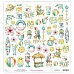 Бумага 30х30 см "Tropical Summer. Для вырезания" (Mintay)