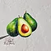 Набор высечек из ткани "Фруктовая корзина", 17 шт (RozeFlowers)