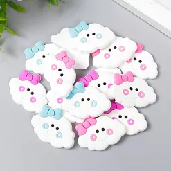 Набор украшений из резины "Румяное облачко", 15 шт (АртУзор) Набор украшений из резины "Румяное облачко", 15 шт (АртУзор)