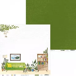 Бумага "The Garden of Books - 02"  (Piatek13)