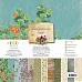 Набор бумаги 20х20 см "Бабушкин сад", 8 листов (EcoPaper)